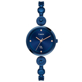 Timex Fria Blue Round Dial Women Watch TWEL18205
