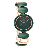 Titan Raga Ceramics Green Dial Women's Watch NU95146KD02