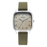 Titan Workwear Beige Dial Women’s Watch NT2733SL01