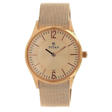 Titan Quartz Rose Gold Dial Women’s Watch NS95035WM01