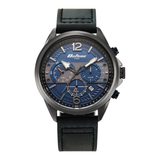 Titan Octane Cred Blue Dial Chronograph Watch 90238KL02