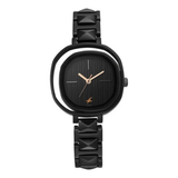 Fastrack Opulence Black Dial Girls Watch NU6276NM01