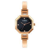 Timex Black Octagonal Dial Women Watch TWEL195SMU04