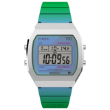 Timex T80 Steel Digital Unisex Watch 36mm