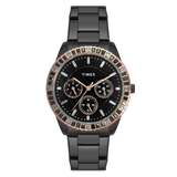 Timex E-Class Premium-Sport Women Black Dial Watch TWEL16803