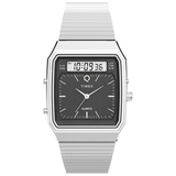 Q Timex Black Rectangle Ana-Digital Men Watch TW2Y05900UJ