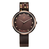 Fastrack Fleek Brown Dial Girls Watch NT6300QM01