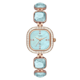 Timex Fria Blue Square Dial Women Watch TWEL17100