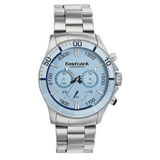 Fastrack Hitlist Chronograph Blue Dial Guys Watch NM3072SM05
