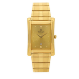 Titan Champagne Dial Steel Watch 1650YM06