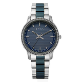 Titan Purple Sports Fashion Women’s Watch 2766KM02