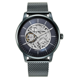 Titan Mechanical Skeleton Blue Dial Automatic Watch 90110QM01