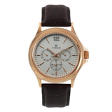 Titan Multifunction White Dial Watch for Men 1698WL01