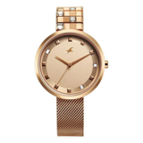 Fastrack Fleek Pink Dial Girls Watch NU6300WM01