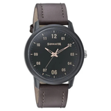 Sonata Green Dial Men's Watch NU77085PL02W