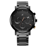 Fastrack Tick Tock Black Dial Guys Watch NU3287KM06