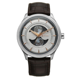 Titan Stellar Dual Moon Phase Silver Dial Men’s Watch 10050SL01