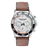 Fastrack Hitlist Chronograph White Dial Guys Watch NM3072SL15