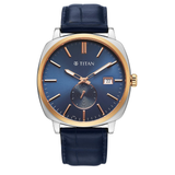 Titan Classique Suave Blue Dial Men’s Watch 90189KL01