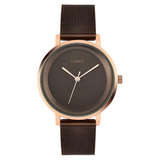 Timex Fashion Women Brown Dial Analog Watch TWEL129SMU03