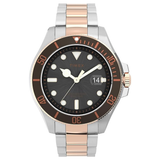 TIMEX Trend Men Black Round Analog Watch TW2V42100UJ