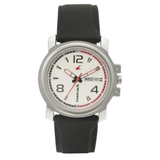 Fastrack White Dial Plastic Men's Watch NM3039SP04