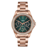 Timex Multifunction Green Round Women’s Watch TW000Z402
