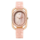 Fastrack Younique Pink Mother of Pearl Girls Watch NU68051KD02