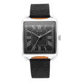 Titan Retro Revive Black Dial Leather Watch 1676SL03