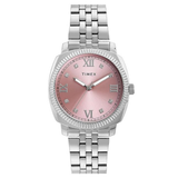 Timex Pink Round Dial Women’s Watch TWEL234SMU01