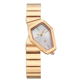 Fastrack Wild Silver Dial Rose Gold Girls Watch 6323WM02