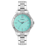 Timex Blue Round Dial Women’s Watch TWEL232SMU02
