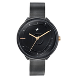Fastrack Stunners Black Girls Watch NU6303KM01