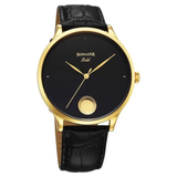 Sonata Black Coin Dial Men's Watch NU7153YL01