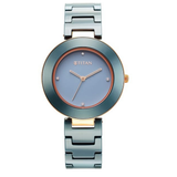 Titan Purple Ceramics Blue Women’s Watch 95189KC05