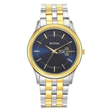 Titan Karishma Midnight Day & Date Watch for Men 1824BM03
