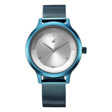 Fastrack Fleek Silver Girls Watch NU6210QM01