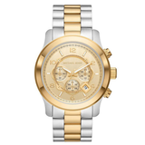 Michael Kors Runway Two-Tone Chronograph Watch MK9075