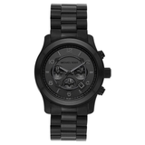 Michael Kors Runway Black Chronograph Watch MK9073