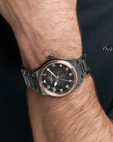 Michael Kors Panorama Gunmetal Automatic Watch MK9219