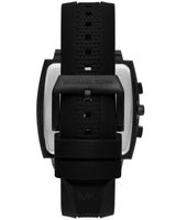 Michael Kors Rhys Black Silicone Watch MK9233 Men