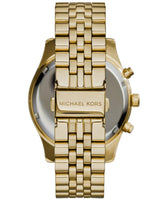 Michael Kors Lexington Gold Chronograph Watch MK8286