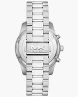 Michael Kors Lexington Silver Chronograph Watch MK9165