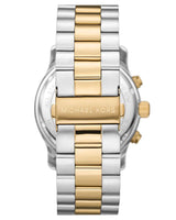 Michael Kors Runway Two-Tone Chronograph Watch MK9075