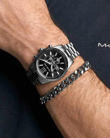 Michael Kors Lexington Gunmetal Watch Gift Set MK9217SET