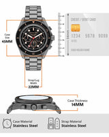 Michael Kors Maritime Gunmetal Watch MK9204 Men