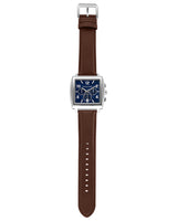 Michael Kors Rhys Blue Dial Leather Strap Watch MK9231 Men