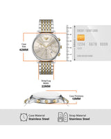 Emporio Armani Analog Chronograph Watch for Men AR11773