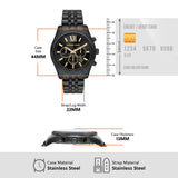 Michael Kors Lexington Black Chronograph Watch MK8603