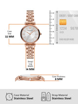 Emporio Armani Rose Gold Women’s Watch AR11446